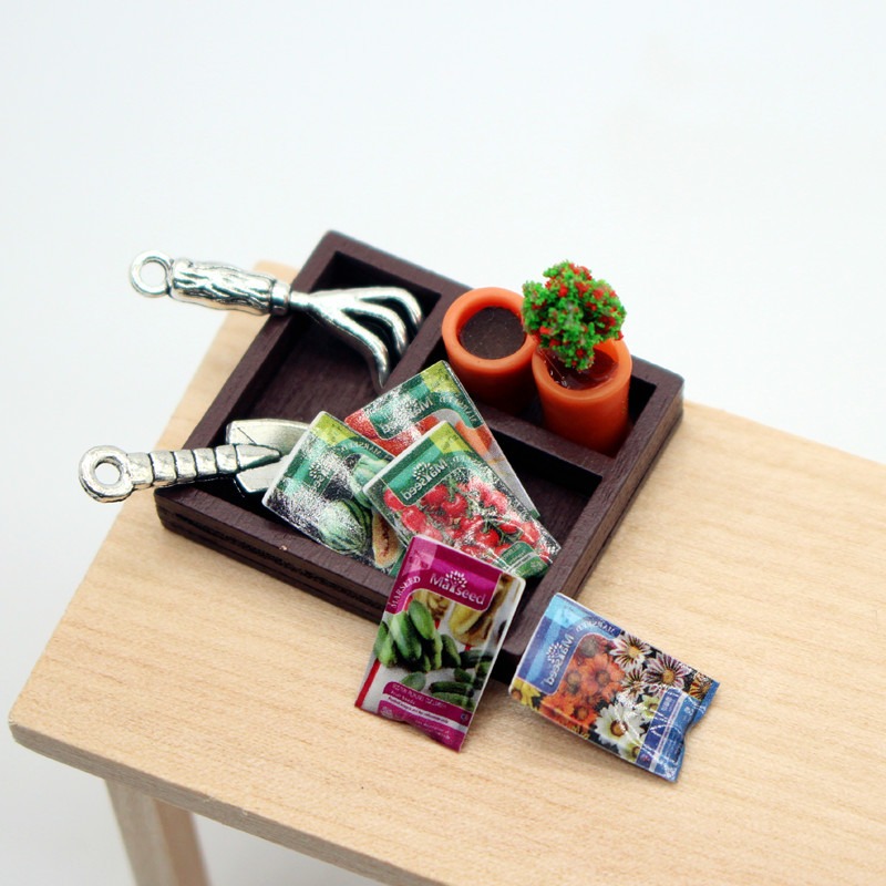 Dollhouse Gardening Wooden Box – Food Storage Plants Bewertung und Preis