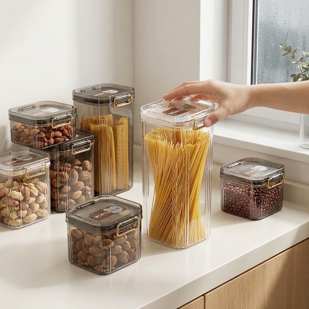 Airtight Food Storage Containe – Food Storage Stackable Containers Bewertung und Preis