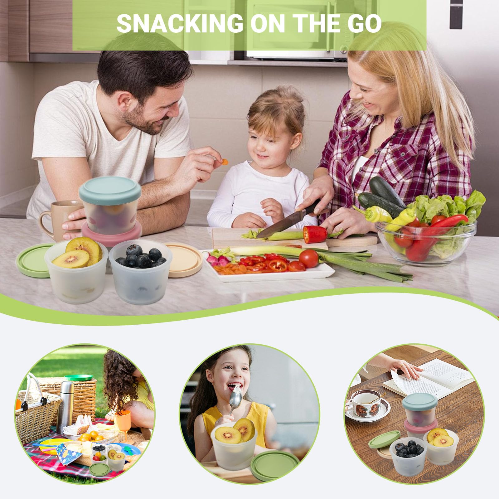 Food Grade Silicone Baby Food  – Food Storage Box Set Bewertung und Preis