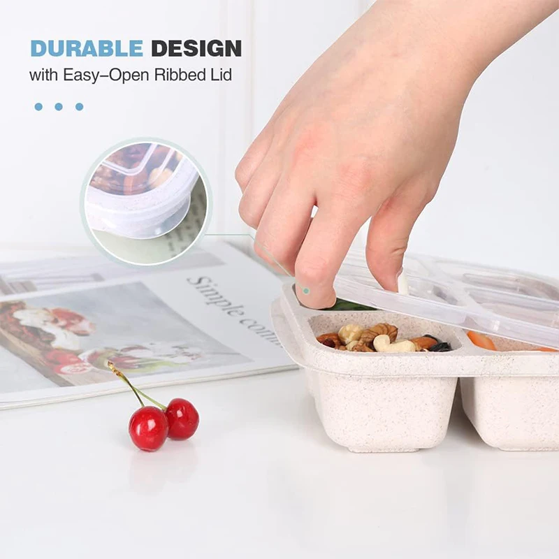 4 Grids Food Storage Box Porta – Food Storage Box Set Bewertung und Preis