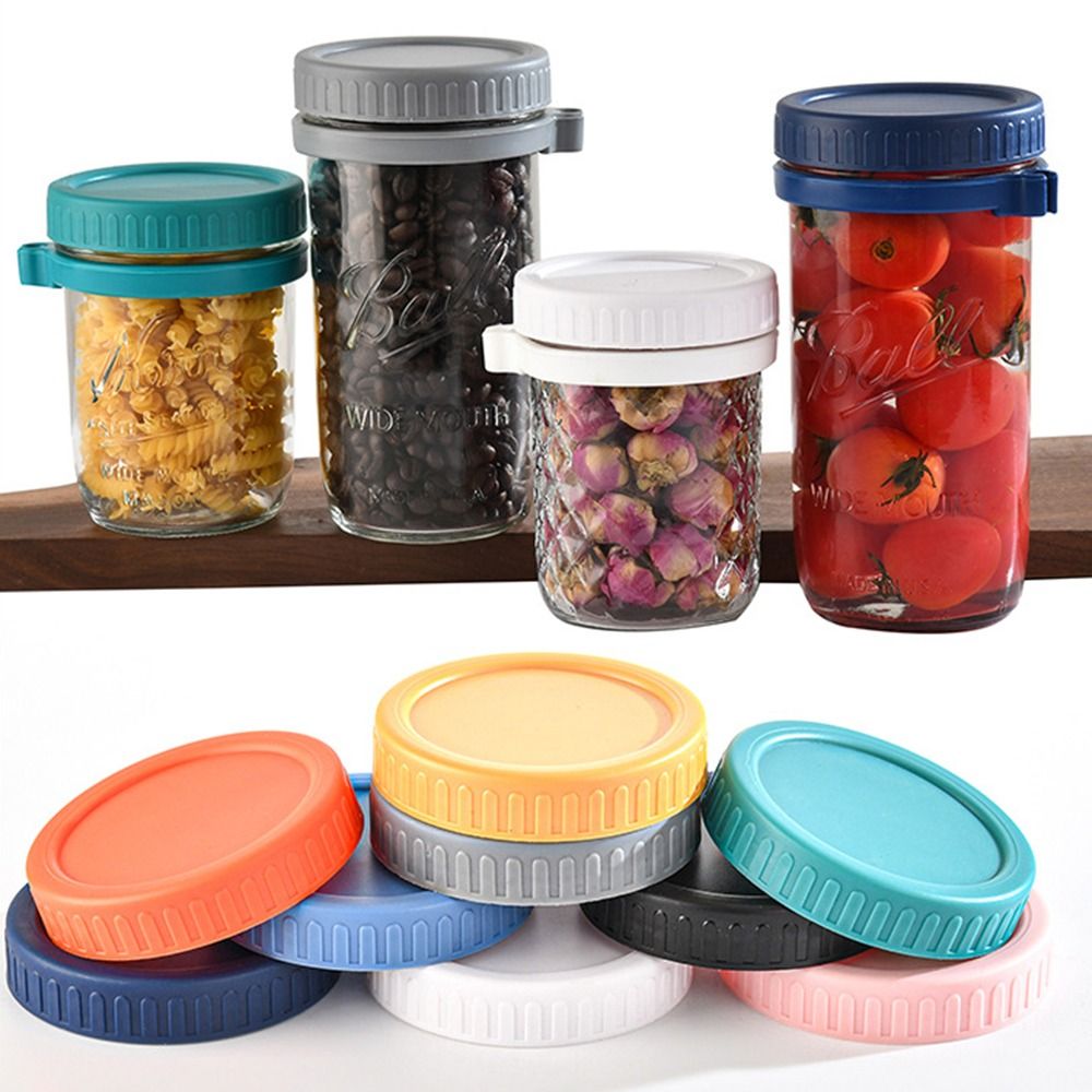 1pc 70mm/86mm Reusable Plastic – Mason Jar Wide Mouth Bewertung und Preis