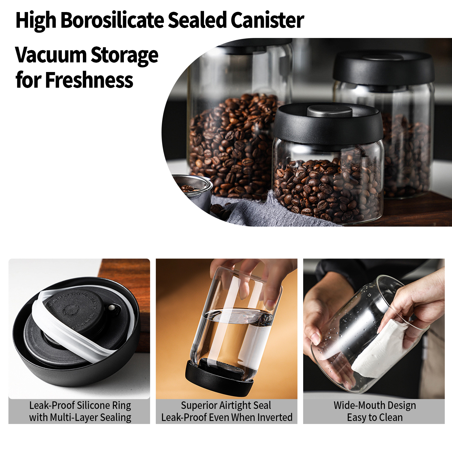 OANKR Vacuum Coffee Canister 5 – Food Storage Heat Bewertung und Preis