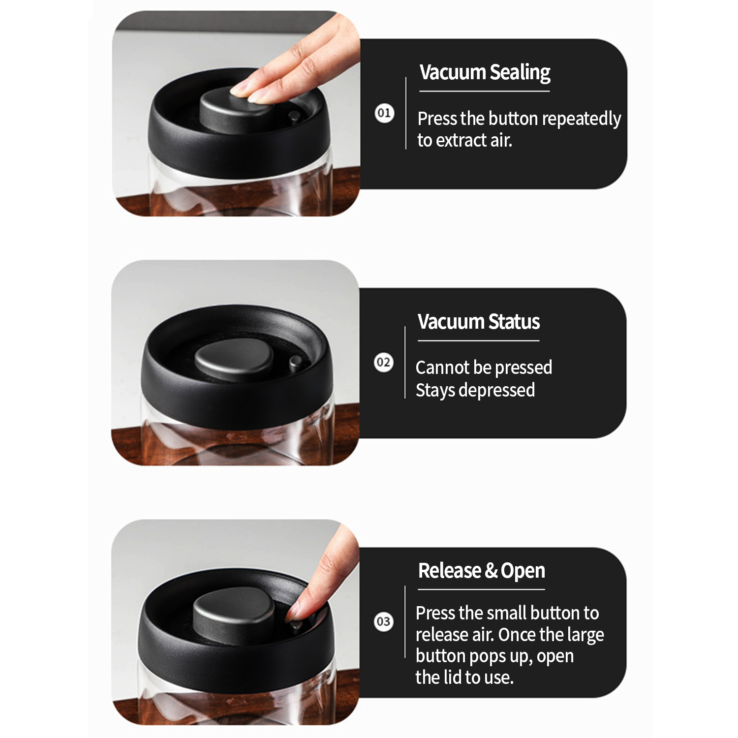 OANKR Vacuum Coffee Canister 5 – Food Storage Heat Bewertung und Preis