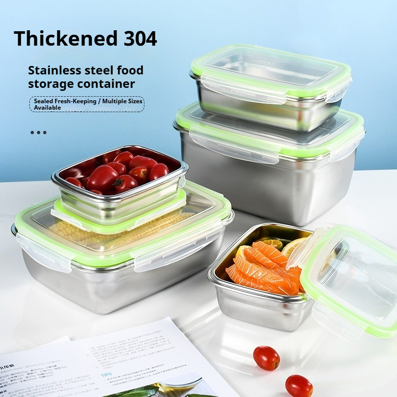 304 Stainless Steel Lunch Box  – Food Storage Box Set Bewertung und Preis