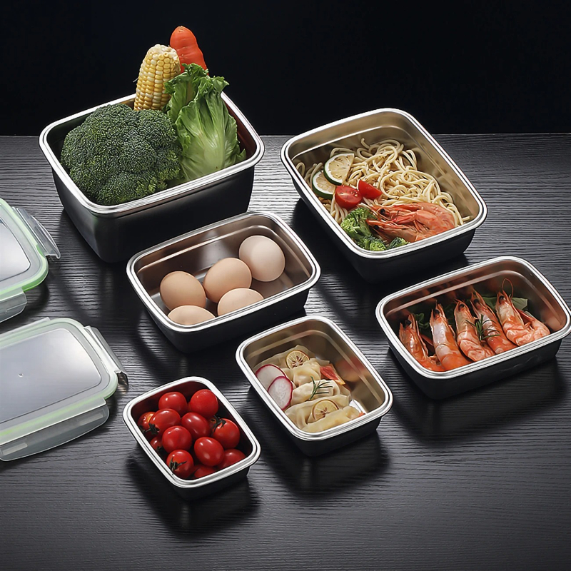304 Stainless Steel Lunch Box  – Food Storage Box Set Bewertung und Preis