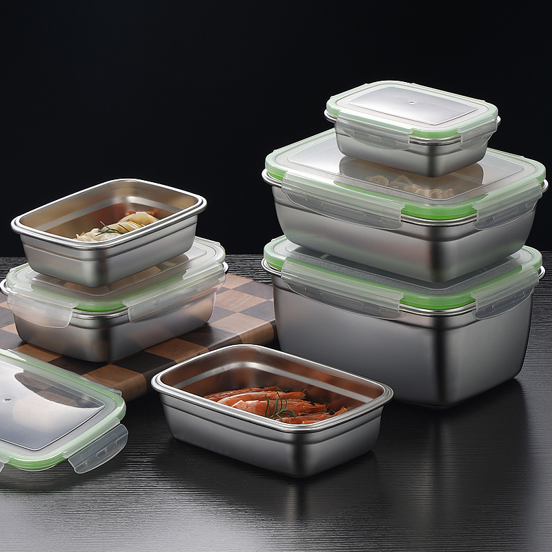304 Stainless Steel Lunch Box  – Food Storage Box Set Bewertung und Preis