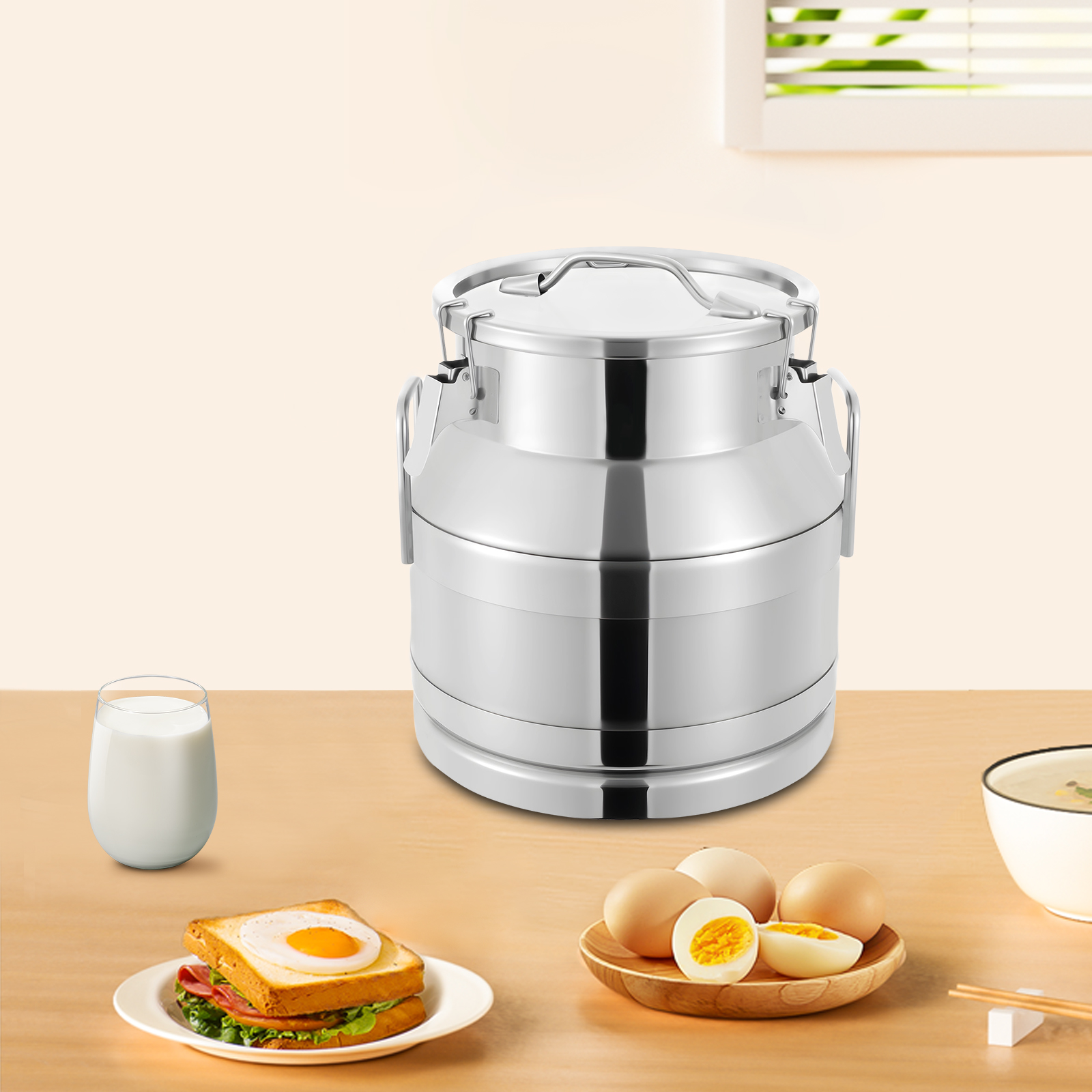 20L Milk Can 201 Non-magnetic  – Food Storage Tank Bewertung und Preis