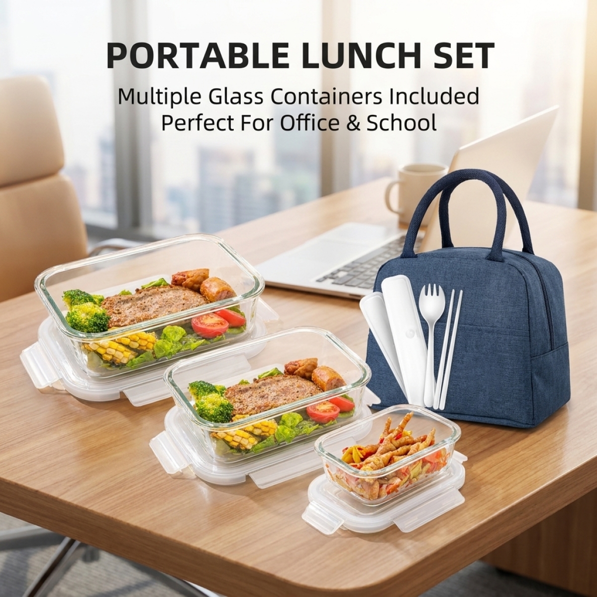 Premium White Glass Food Conta – Glass Meal Prep Container Bewertung und Preis
