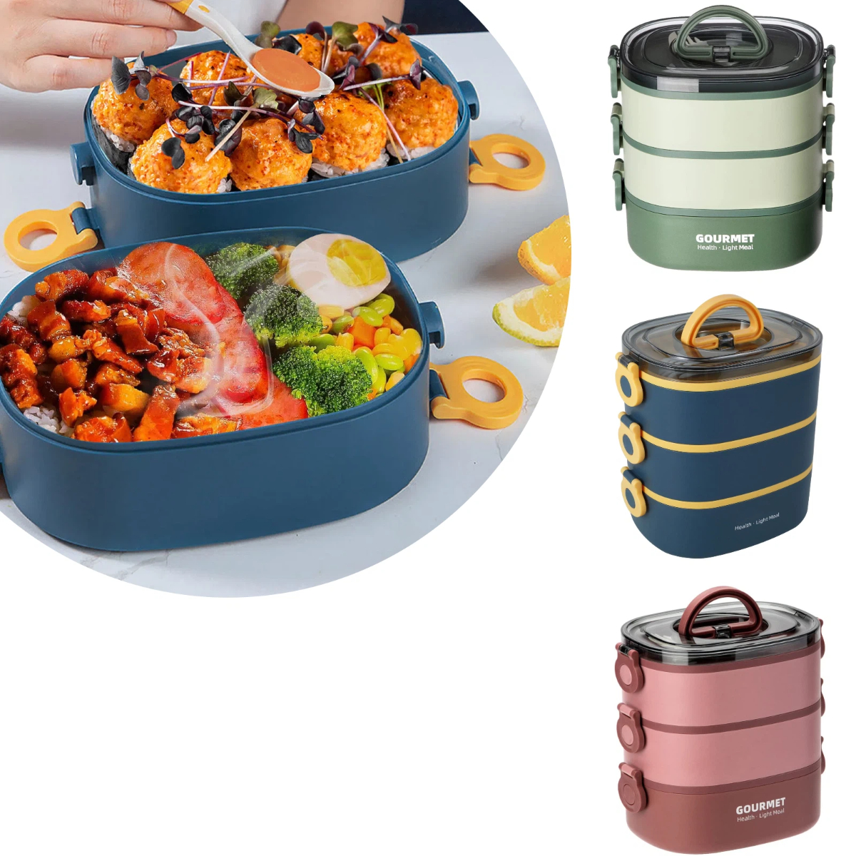 Portable adult lunch box 2000M – Food Storage To Keep Warm Bewertung und Preis