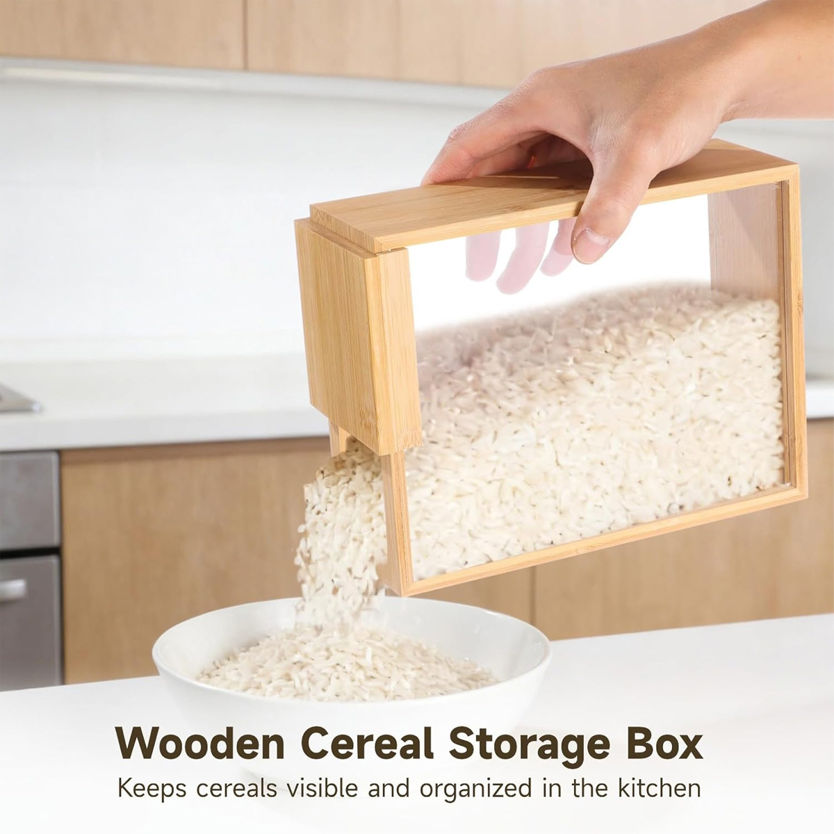 E9 1Pcs Bamboo Cereal Rice Sto – Food Storage Lidl Bewertung und Preis
