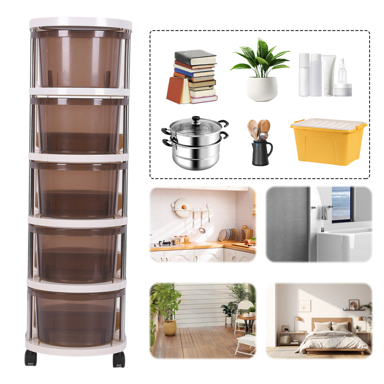 3/4/5-Layers Drawer Style Snac – Food Storage Drawers Bewertung und Preis