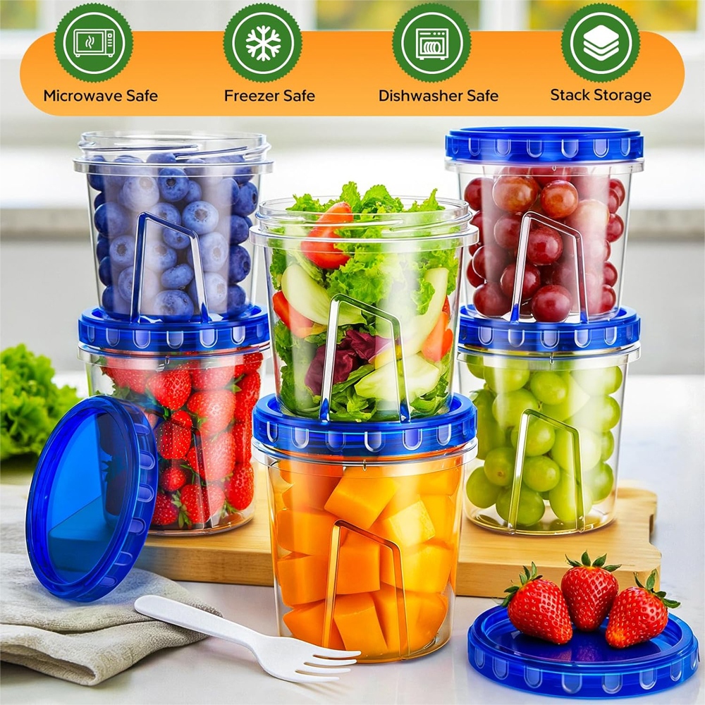 Freezer Storage Containers Air – Food Storage Stackable Containers Bewertung und Preis