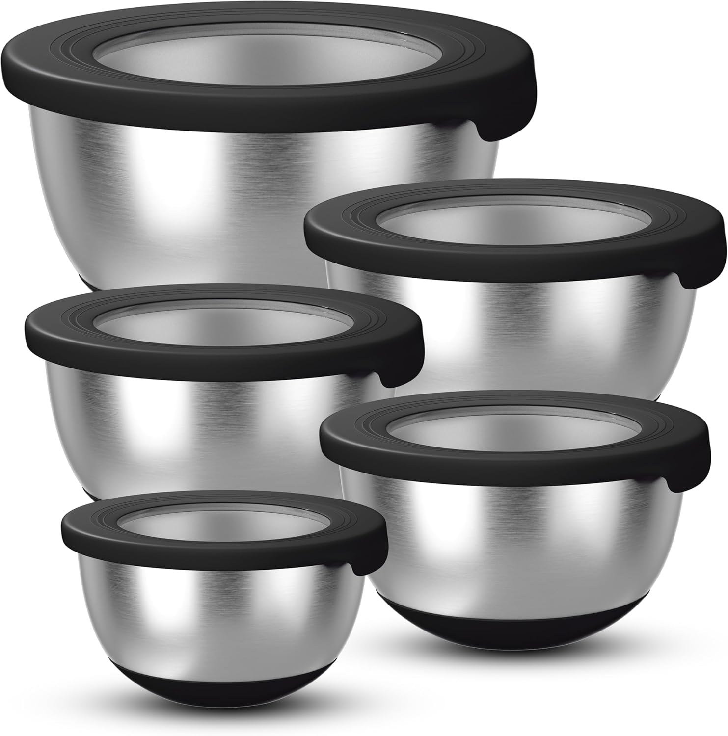 Stainless Steel Mixing Bowls w – Food Storage Bowls Bewertung und Preis