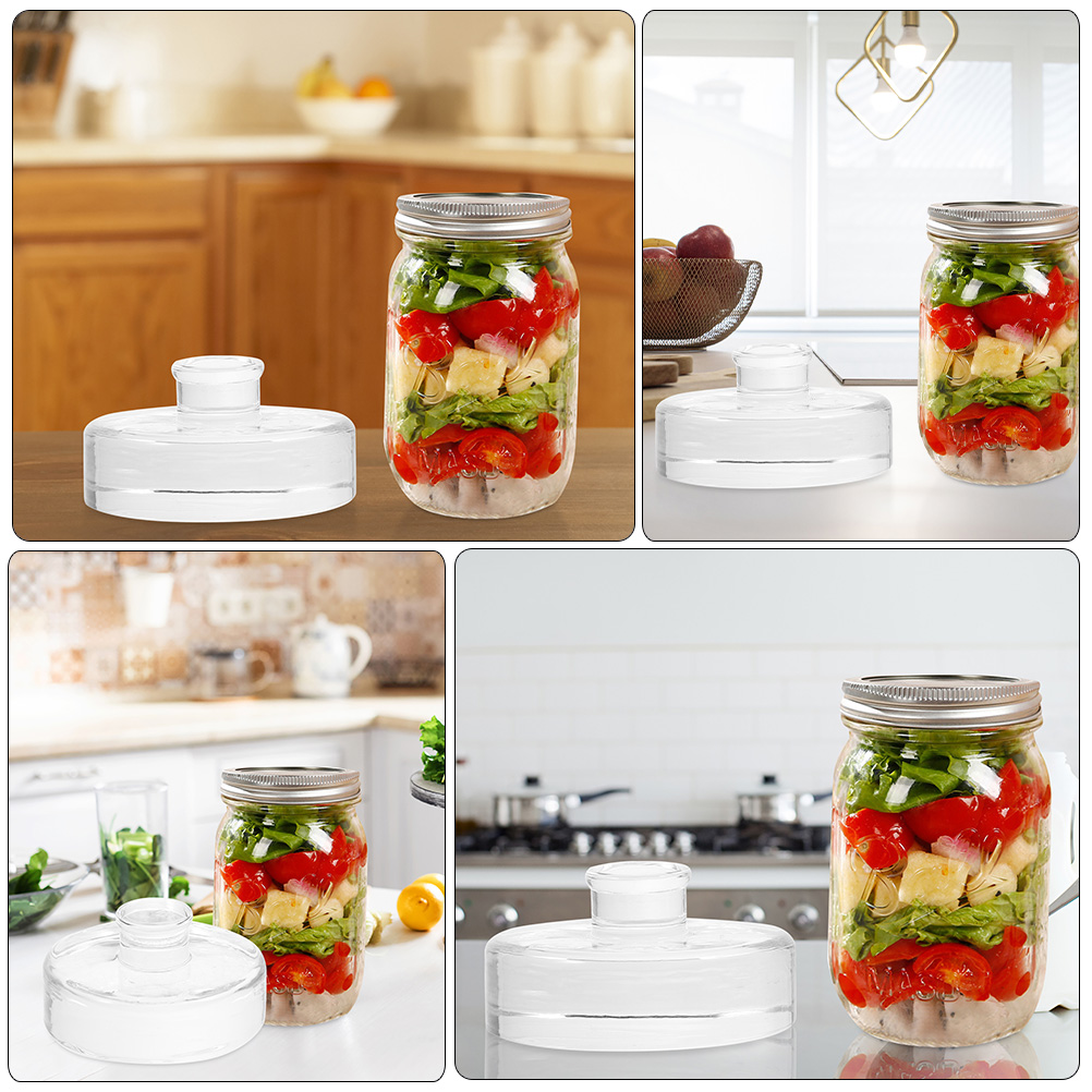 2 Pcs Fermented Glass Weights  – Mason Jar Wide Mouth Bewertung und Preis