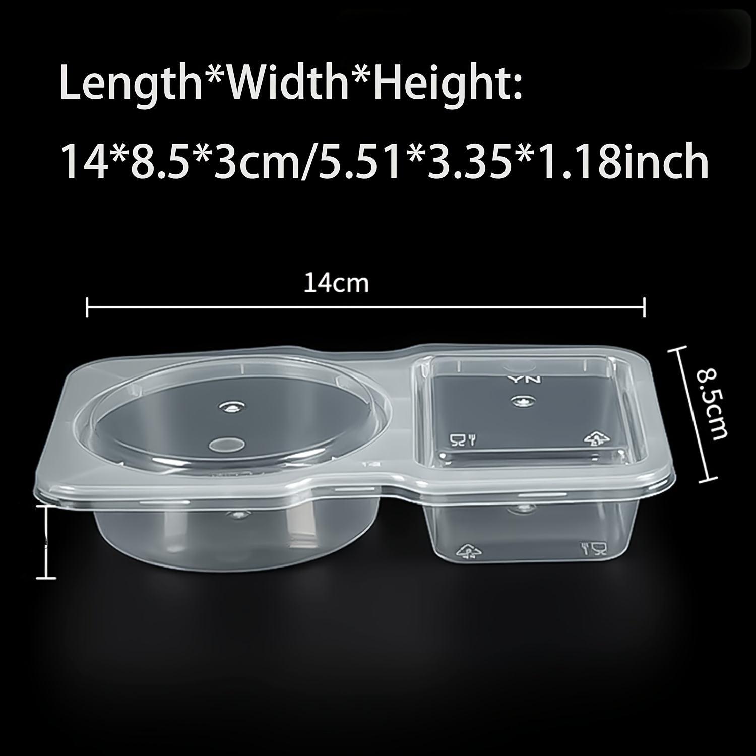10Pcs Food Storage Containers  – Food Storage Stackable Containers Bewertung und Preis