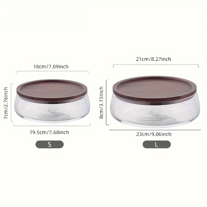 Set of 2 Glass Canisters with  – Food Storage Lidl Bewertung und Preis