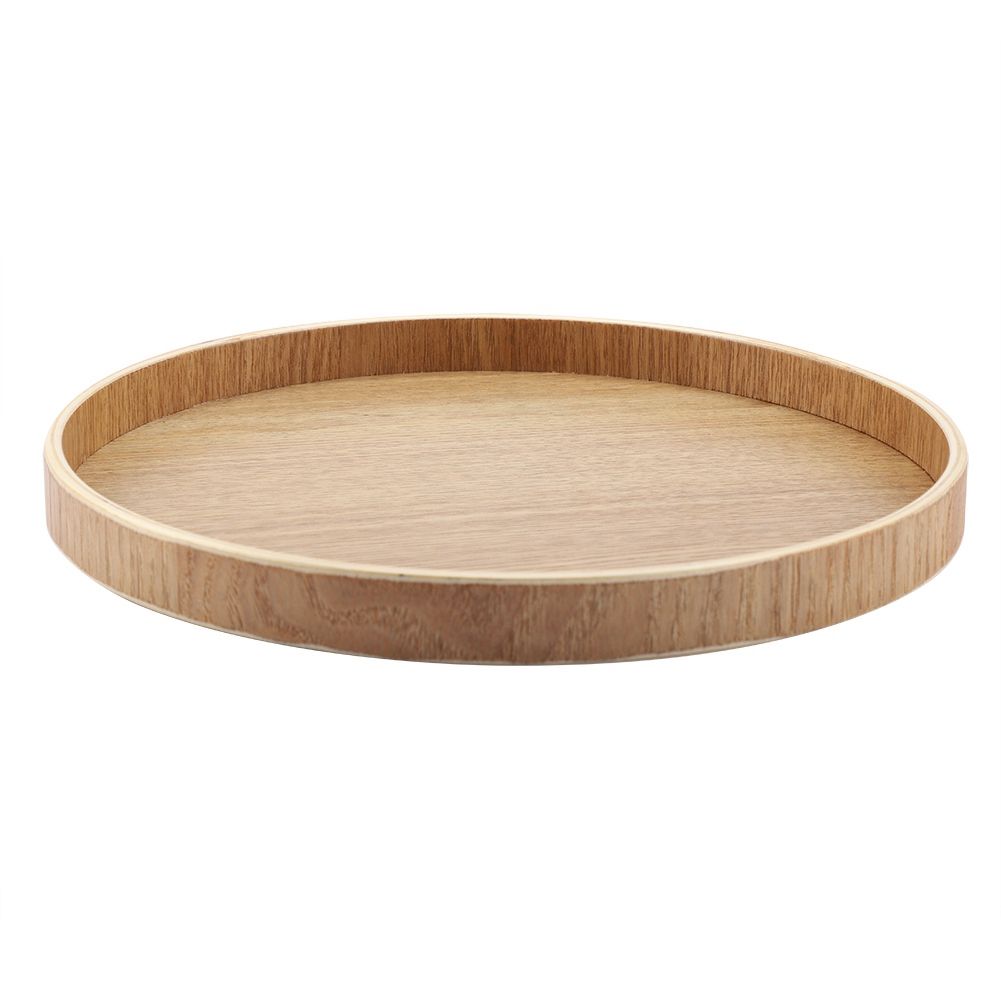 Wooden Serving Tray Tea Plate  – Food Storage Table Bewertung und Preis