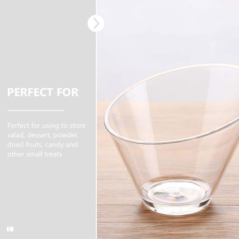 4Pcs Clear Acrylic Salad Bowls – Food Storage Bowls Bewertung und Preis