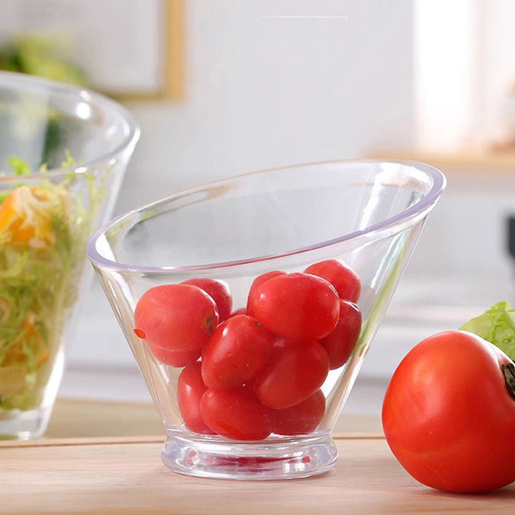4Pcs Clear Acrylic Salad Bowls – Food Storage Bowls Bewertung und Preis