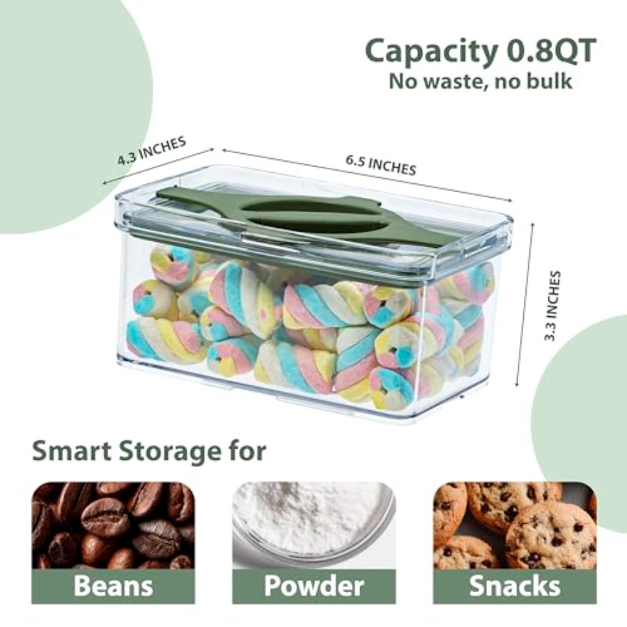 4-Pack Small Pantry Containers – Food Storage Lidl Bewertung und Preis
