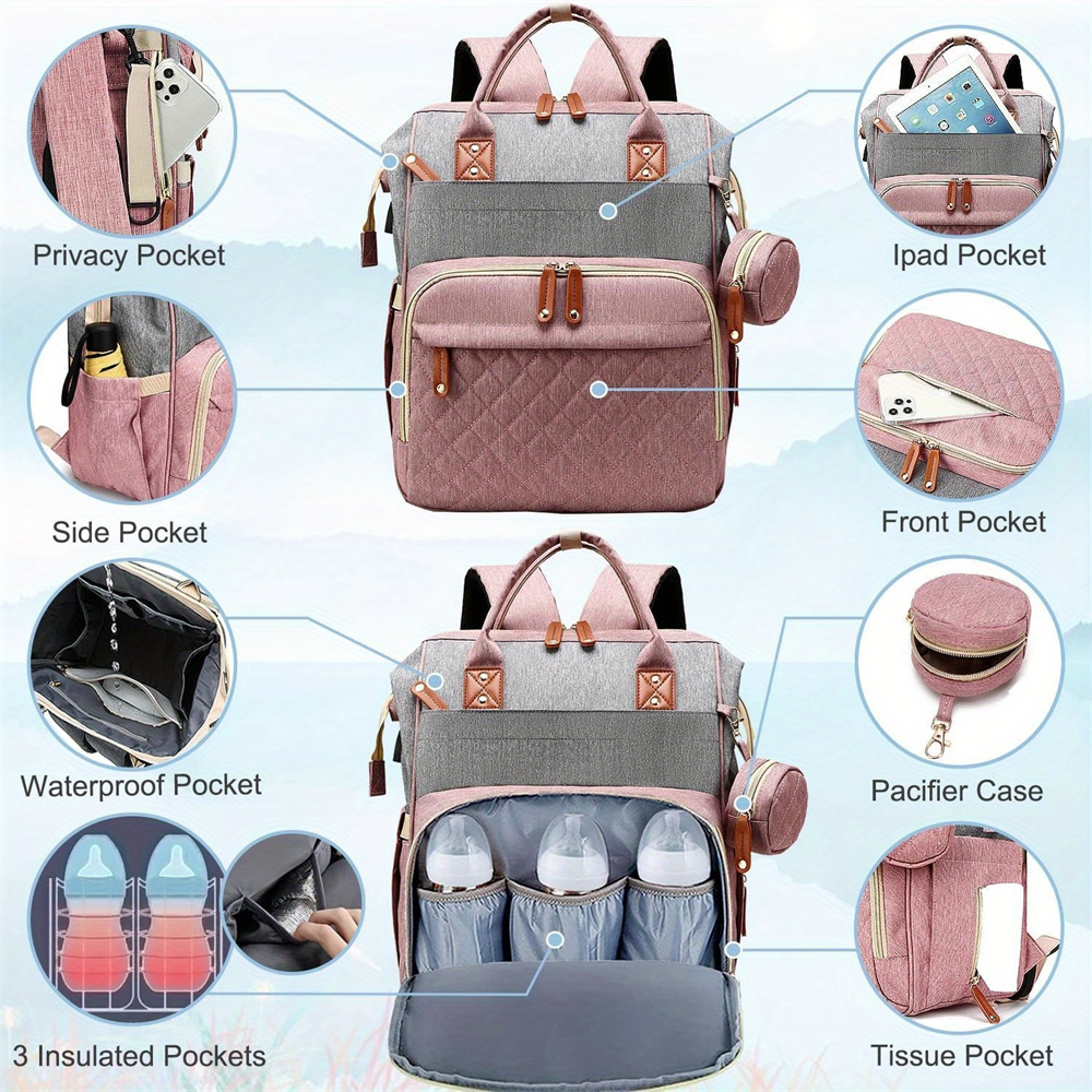 Diaper Bag Backpack Baby Bag,  – Food Storage Moms Bewertung und Preis
