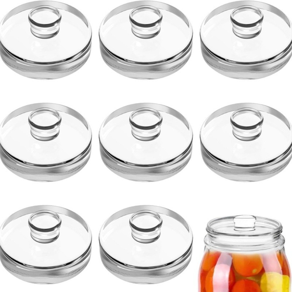 Fermented Glass Weights Clear  – Mason Jar Wide Mouth Bewertung und Preis