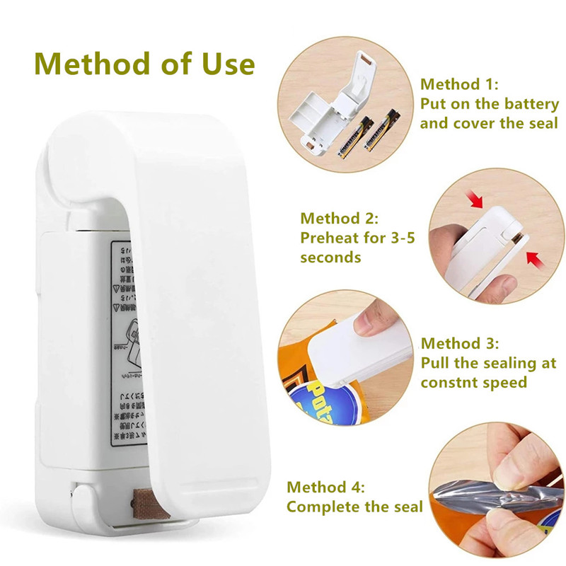 Portable Bag Heat Sealer Plast – Food Storage Machine Bewertung und Preis