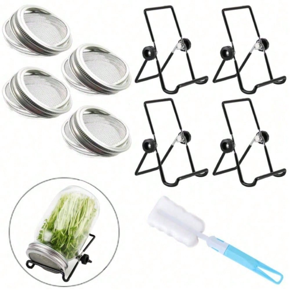 9pcs Sprouting Lids Growing Ki – Mason Jar Wide Mouth Bewertung und Preis
