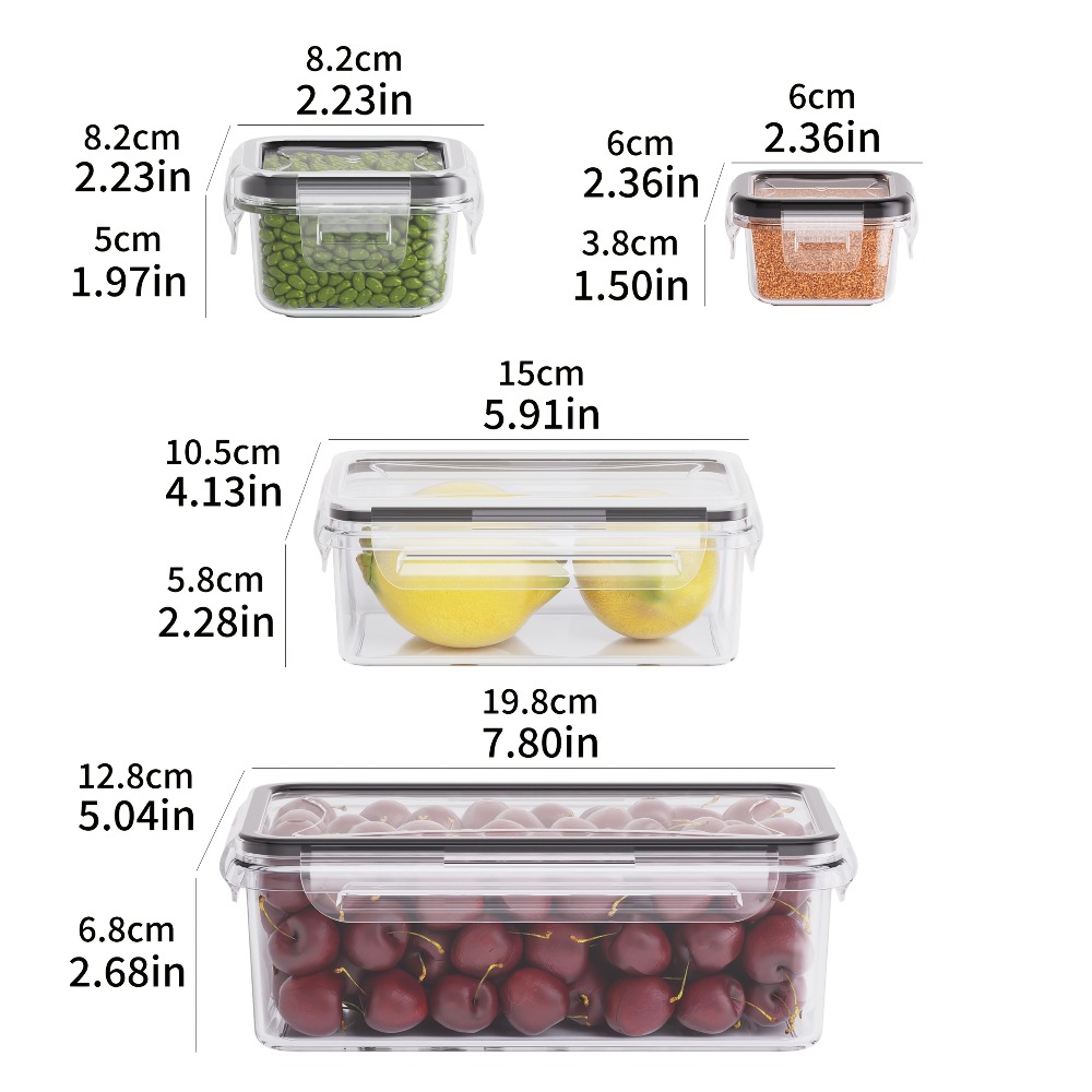 Set BPA-Free Airtight Food Con – Food Storage Box Set Bewertung und Preis