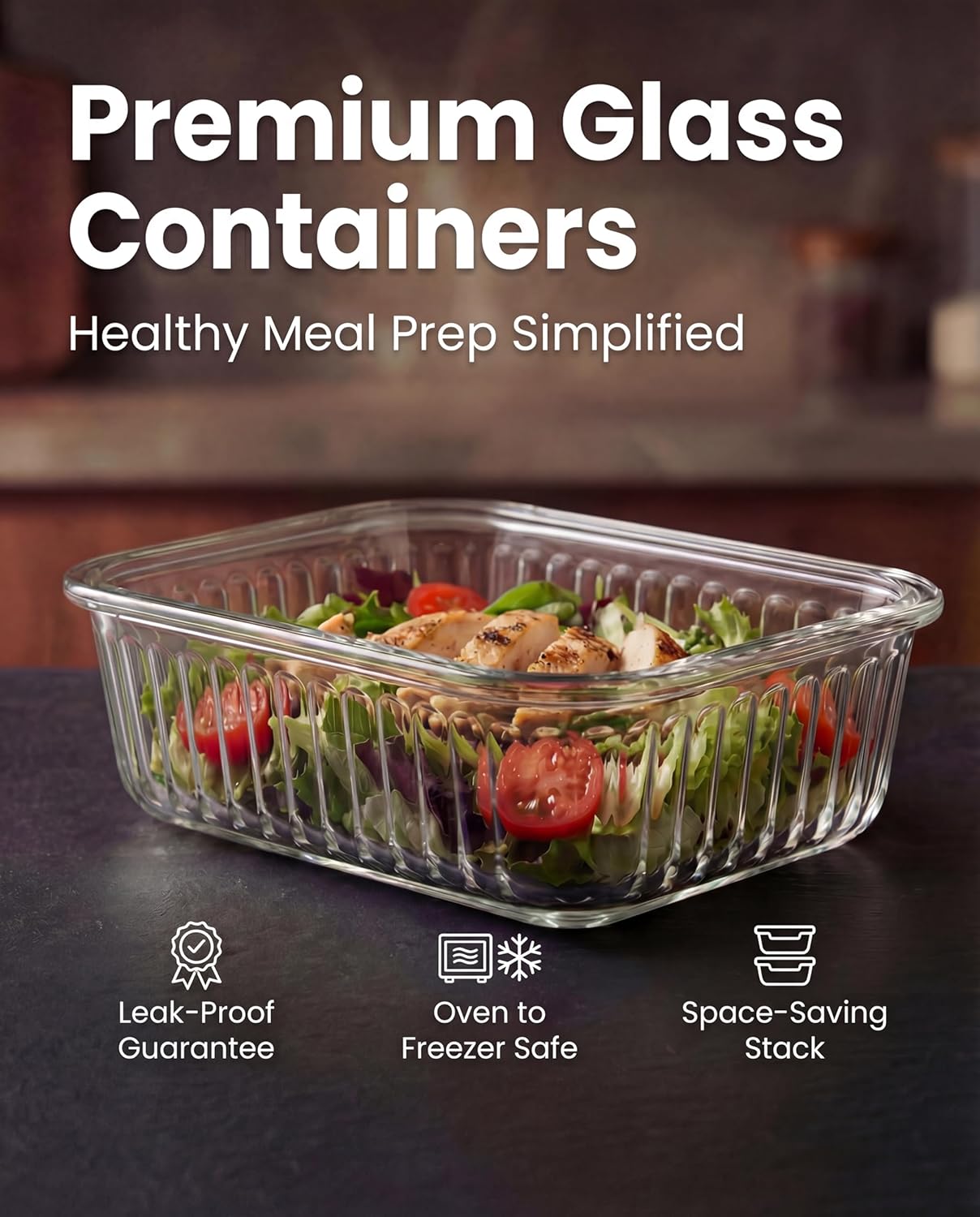 5-Packs, 36 Oz Glass Meal Prep – Glass Meal Prep Container Bewertung und Preis