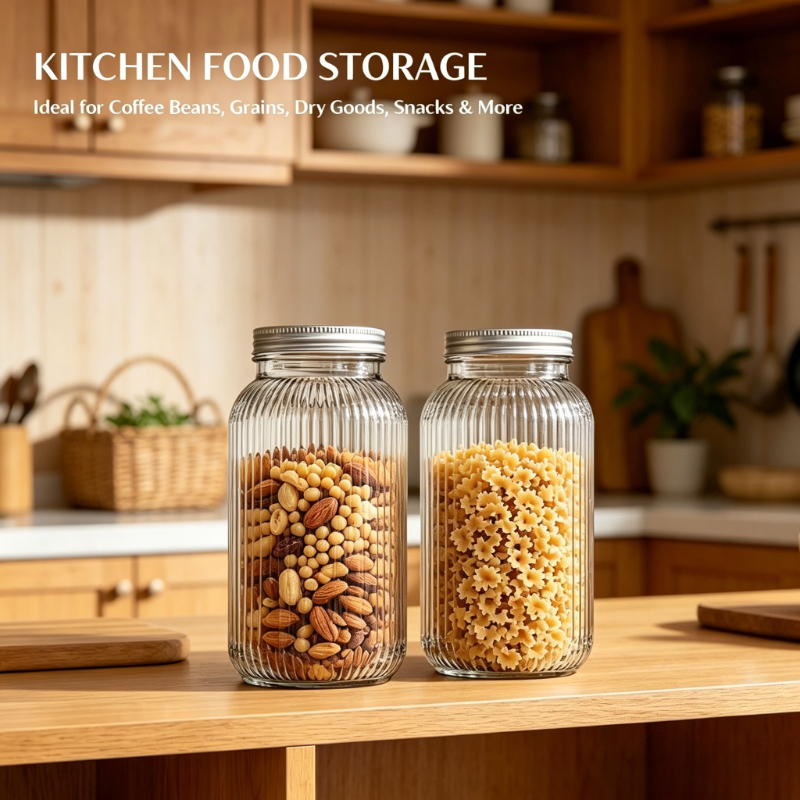 2PCS Wide-Mouth Glass Mason Ja – Food Storage Lidl Bewertung und Preis