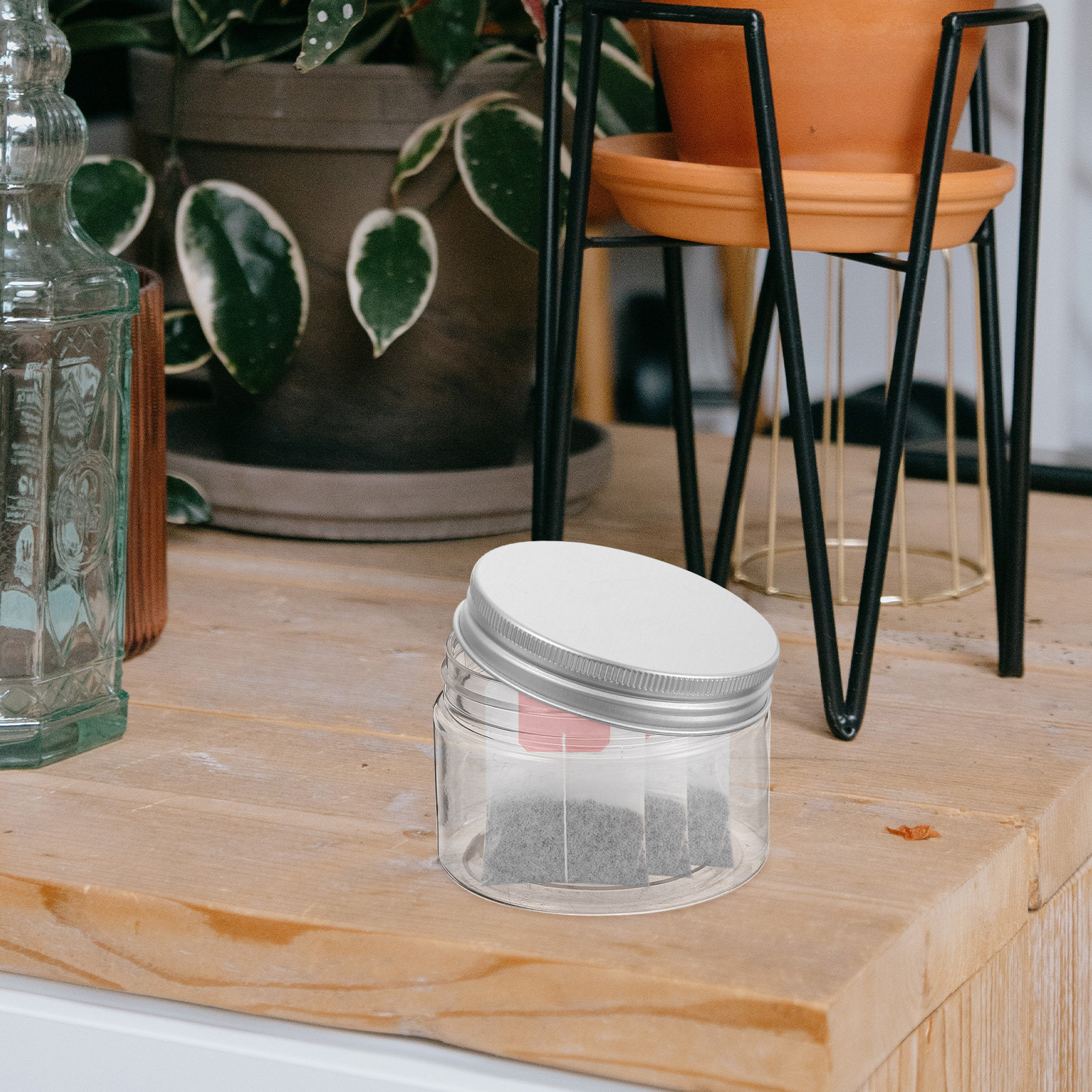 10Pcs Clear Airtight Food Jar  – Food Storage Stackable Containers Bewertung und Preis