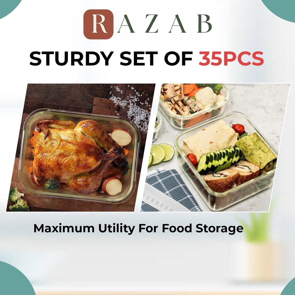 Pc Set Glass Food Storage Cont – Food Storage Box Set Bewertung und Preis