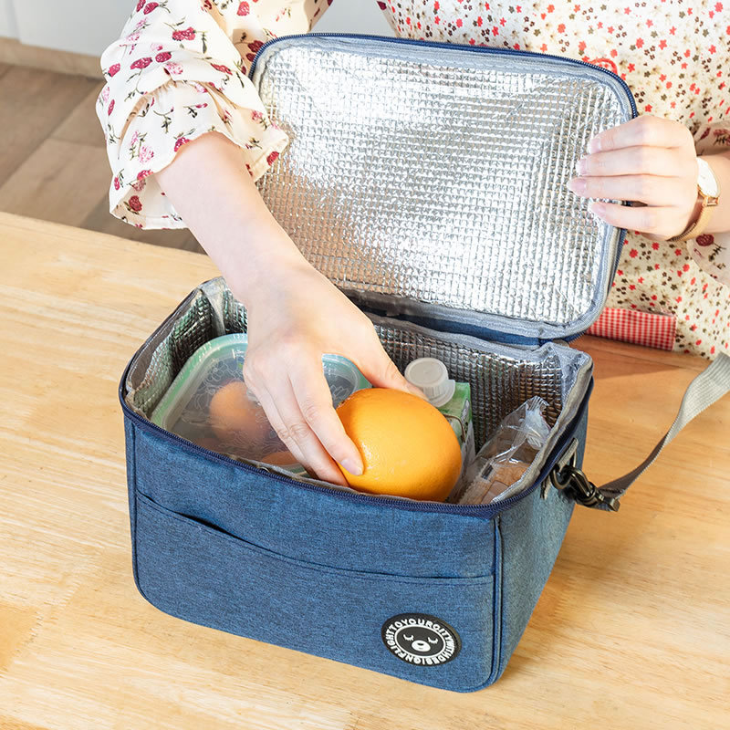 Square Insulated Lunch Bag Alu – Food Storage To Keep Warm Bewertung und Preis