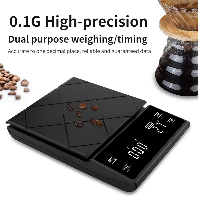 3kg/0.1g Coffee Scale With Tim – Food Storage Table Bewertung und Preis
