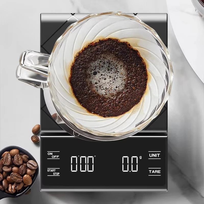 3kg/0.1g Coffee Scale With Tim – Food Storage Table Bewertung und Preis