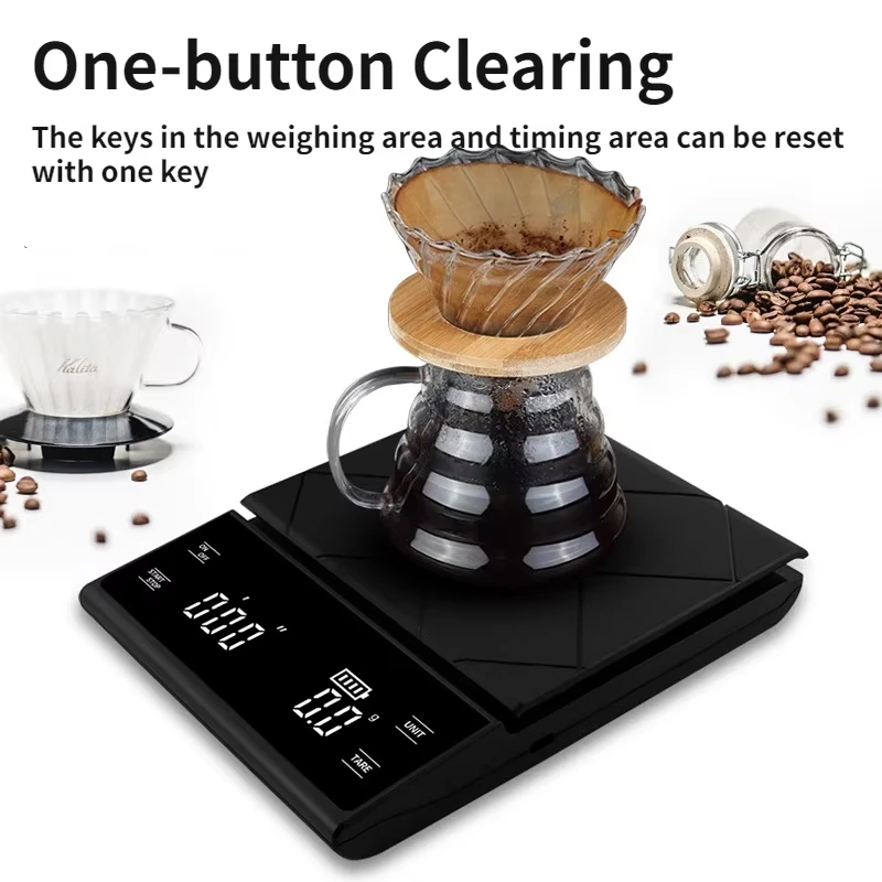 3kg/0.1g Coffee Scale With Tim – Food Storage Table Bewertung und Preis