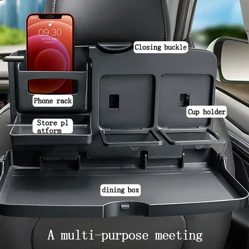 Car Back Seat Foldable Dining  – Food Storage Table Bewertung und Preis