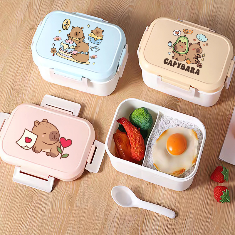 Capybara Bento Lunch Box Carto – Food Storage And Bewertung und Preis