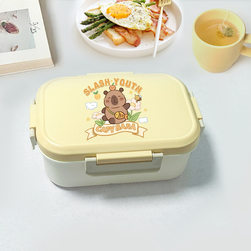 Capybara Bento Lunch Box Carto – Food Storage And Bewertung und Preis