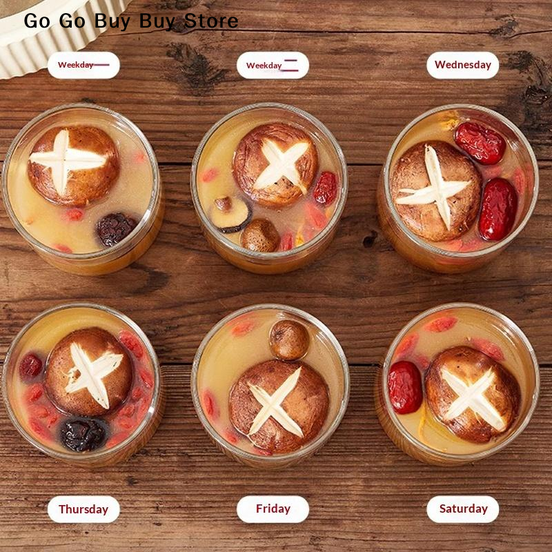 【ST】1Pc 240/400ML Glass Food S – Food Storage Heat Bewertung und Preis