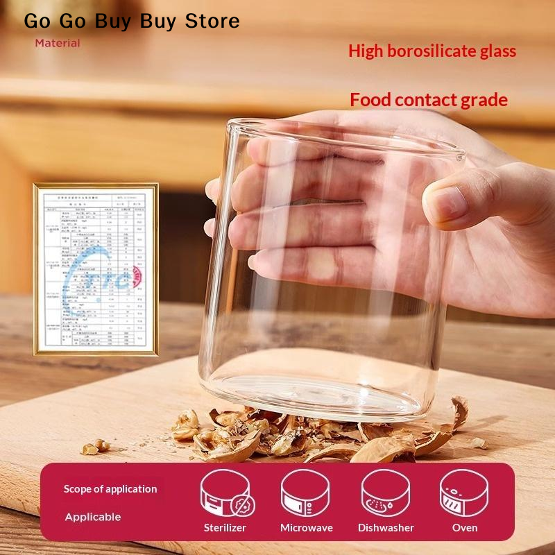 【ST】1Pc 240/400ML Glass Food S – Food Storage Heat Bewertung und Preis