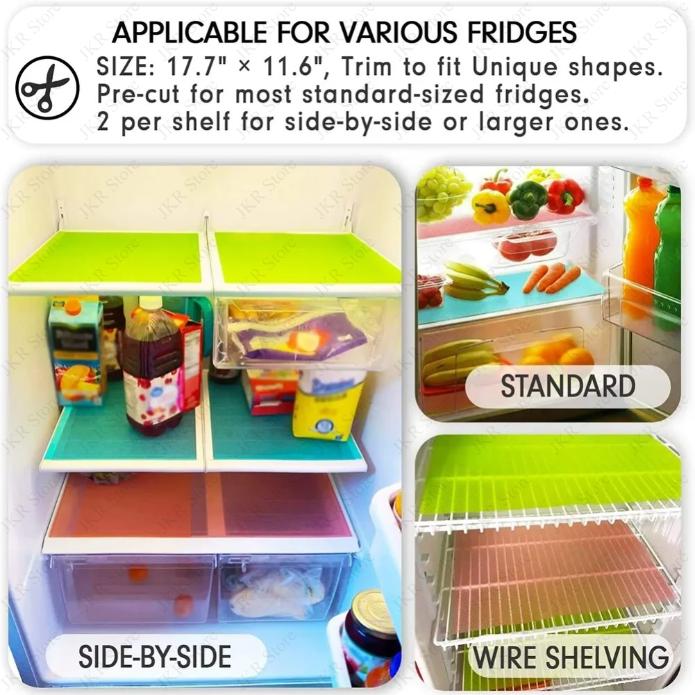 Refrigerator Shelf Liners Wash – Food Storage Drawers Bewertung und Preis