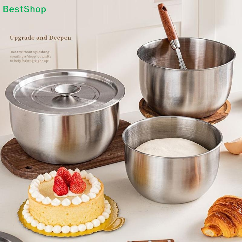 ♪Deepened Stainless Steel Mixi – Food Storage Bowls Bewertung und Preis