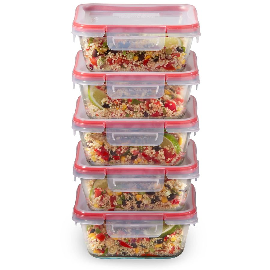 Freshlock 5Pack, 4 Cup Glass F – Glass Meal Prep Container Bewertung und Preis