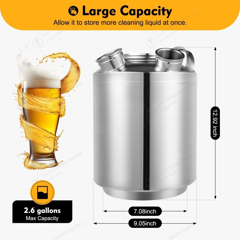10L Stainless Steel Beer Line  – Food Storage Machine Bewertung und Preis