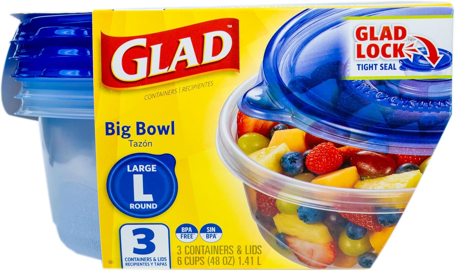 48 oz Round Food Storage Conta – Food Storage Bowls Bewertung und Preis