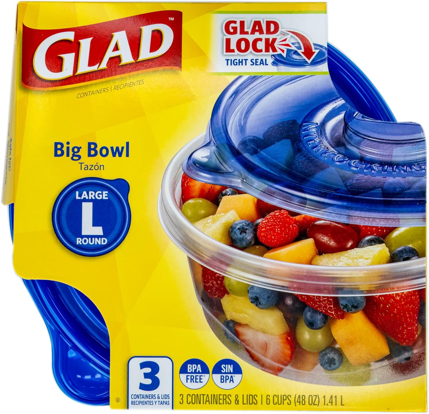 48 oz Round Food Storage Conta – Food Storage Bowls Bewertung und Preis