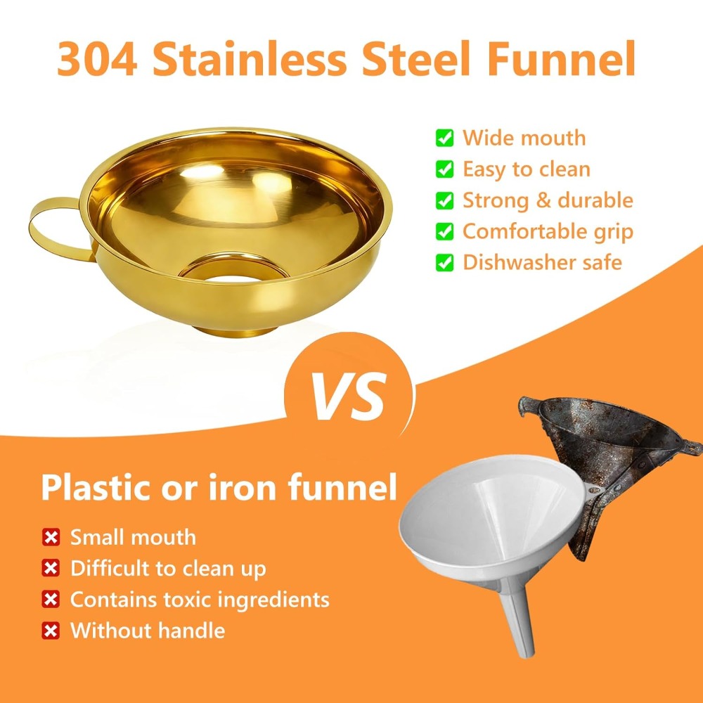 Canning Funnel, Stainless Stee – Mason Jar Wide Mouth Bewertung und Preis
